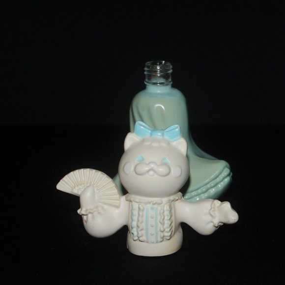 Vintage Avon Felina Fluffles Pink & Pretty Kitty Perfume Bottle - Picture 5 of 8